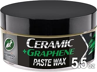 Turtle Wax Hybrid Solutions Ceramic Graphene Paste Wax for Car Detailing, High Gloss Shine, Extreme Water Beading, Long-Lasting Protection, for Paint, Glass Metal, Wheels and More, 5.5 oz (Pack of 1)
