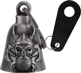Dream ApparelMotorcycle Bell for Biker Rider Men Women Angel Bell with Bell Hanger, Ride Riding Bell Motorcycle Accessories
