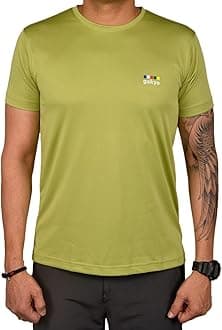 GOKYO Kalimpong Activewear Dryfit Tshirt Multipurpose Ultralight Indoor & Outdoor Activity Tshirt For Men