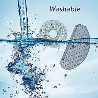 Cleptorize 8Pcs Replacement Cleaning Pads, Reusable Durable Microfiber Cleaning Pads with Stong Cleaning Ability