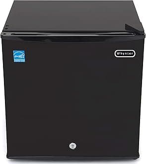 Whynter Upright Small Freezer Mini Freezer with Lock for Bedrooms, Dorms, Garages, Offices CUF-110B, Black Energy Star, 1.1 Cu Ft
