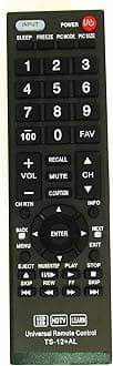 New Toshiba CT-90325 Universal Remote Control for All Toshiba Brand TV, Smart TV - 1 Year Warranty(TS-12+AL)