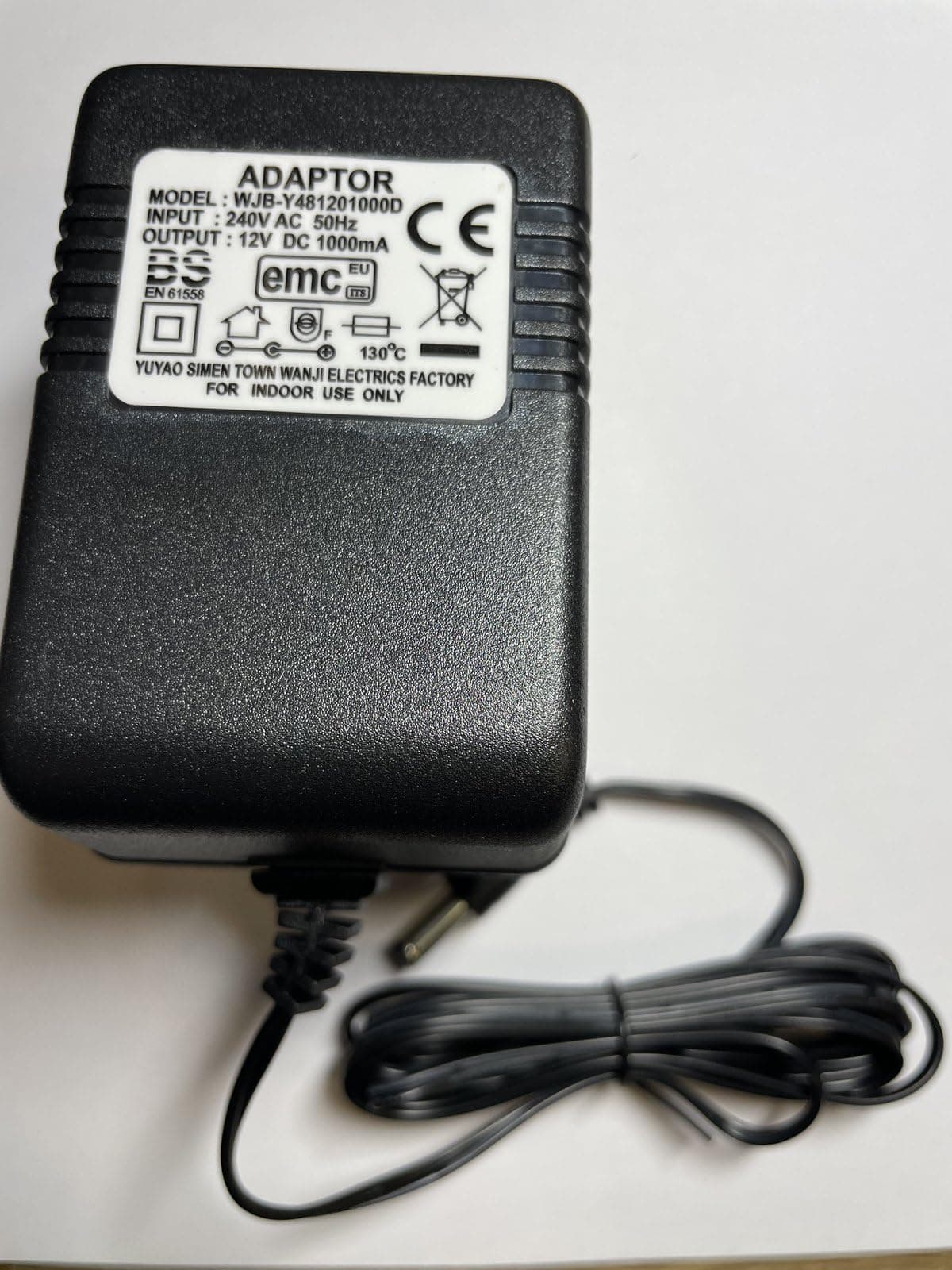 Replacement 14.5V 750mA AC Adapter HT73005 UK Plug