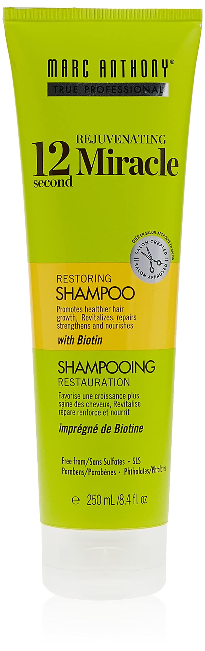 Marc Anthony Rejuvenating 12 Second Miracle Restoring Shampoo, 250 ml