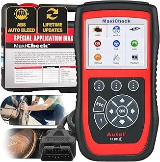 Autel MaxiCheck Pro OBD2 Scanner Automotive Diagnostic Scan Tool with ABS Auto Bleed, SRS Airbag, Oil Reset, SAS, EPB, BMS