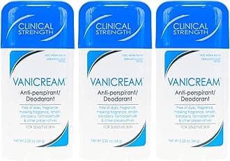 Anti-Perspirant - Deodorant Clinical Strength For Sensitive Skin, 2.25 Oz Pack of 3