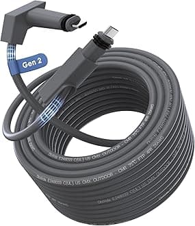 DbilidaStarlink Cable 75 FT, CMX CMR Rated 26AWG Starlink Replacement Cable 1200Mbps, Starlink Rectangular Satellite Replacement Gen 2 Cable, Starlink Extension Cable for Starlink Actuated Gen 2