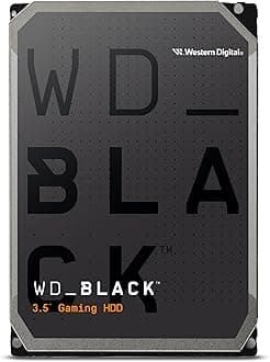 Western Digital 10TB WD_Black Performance Internal Hard Drive HDD - 7200 RPM, SATA 6 Gb/s, 512 MB Cache, 3.5" - WD102FZBX