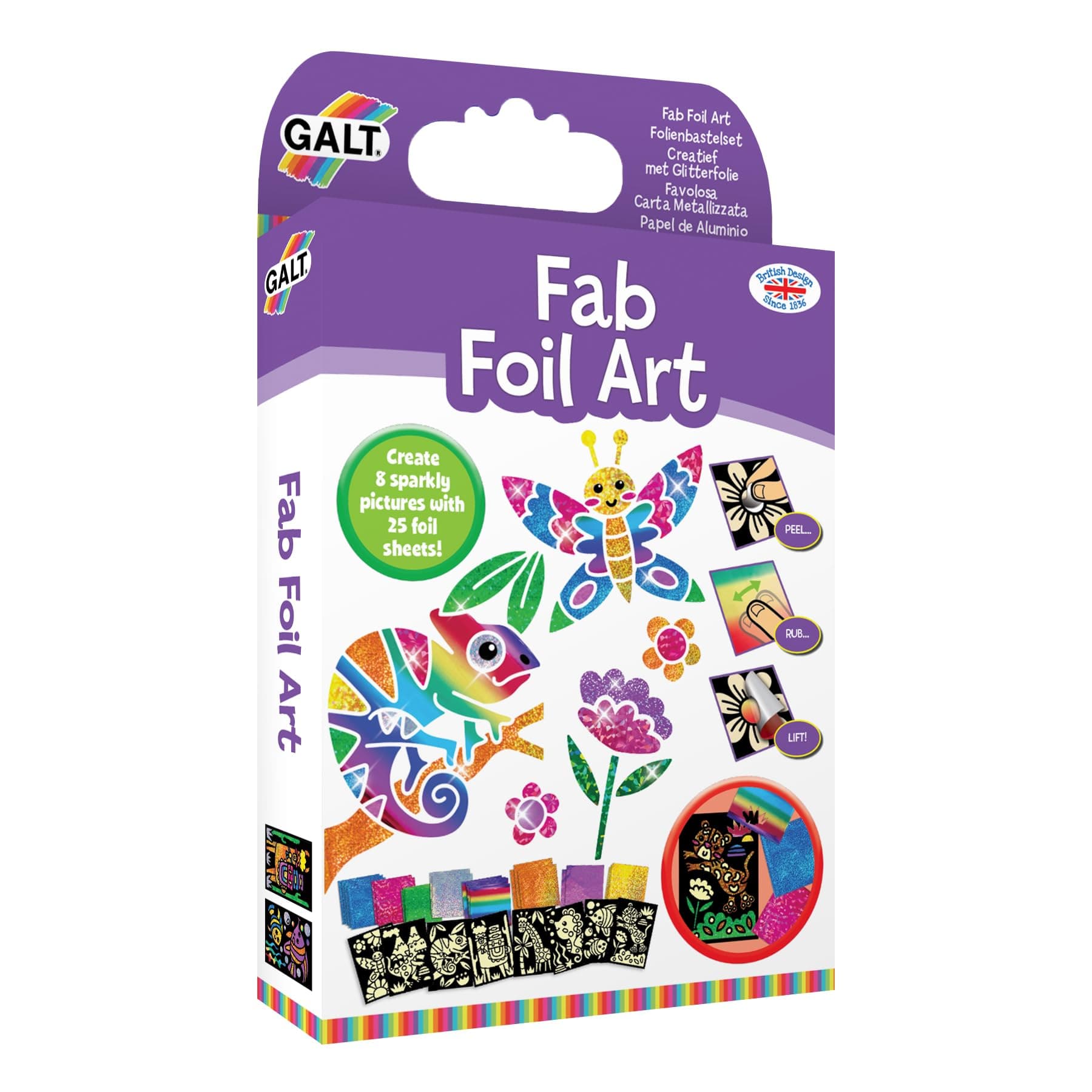 Galt Activity Pack Fab Foil Art Craft Kit