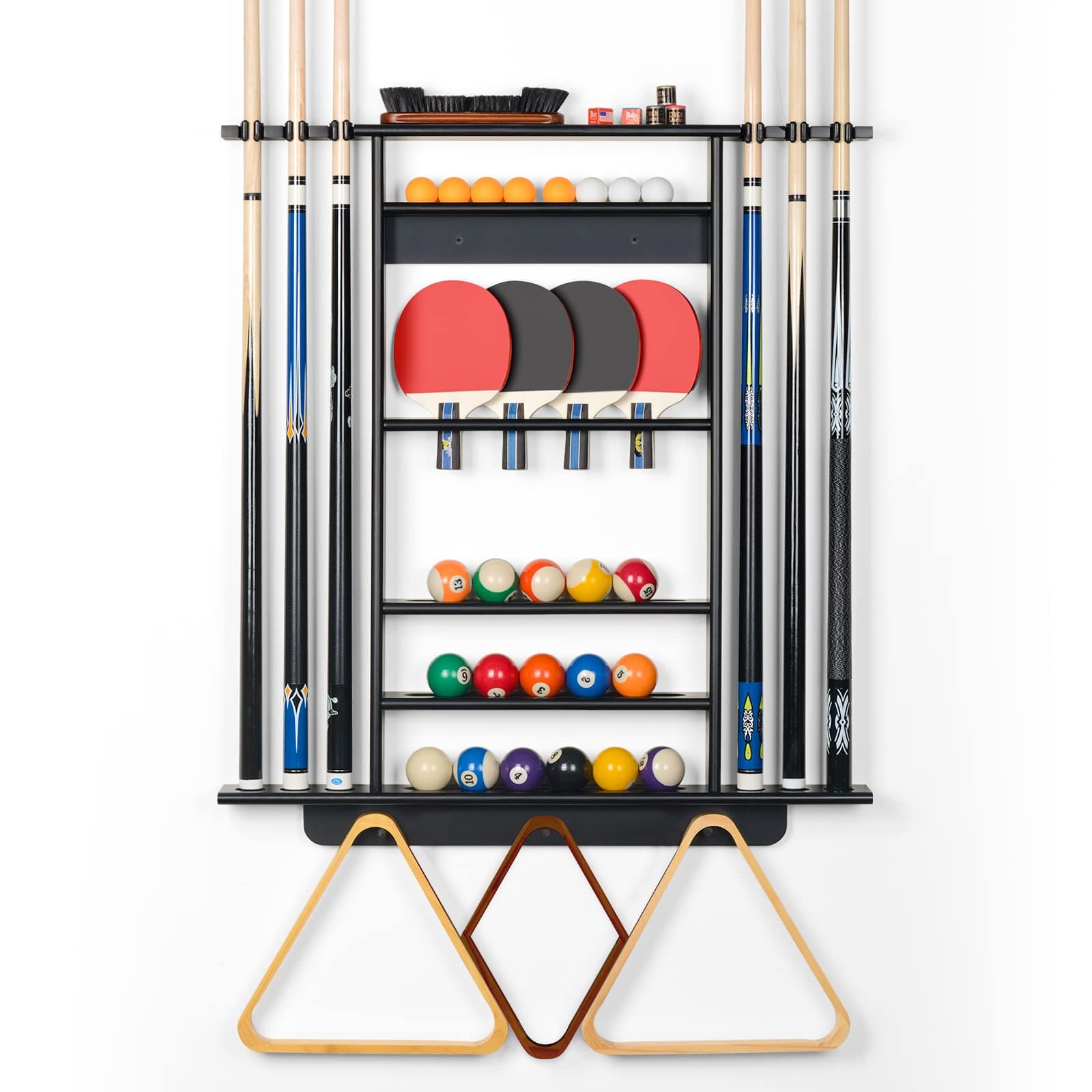 2-IN-1 Pool Cue Rack(Rack Only)