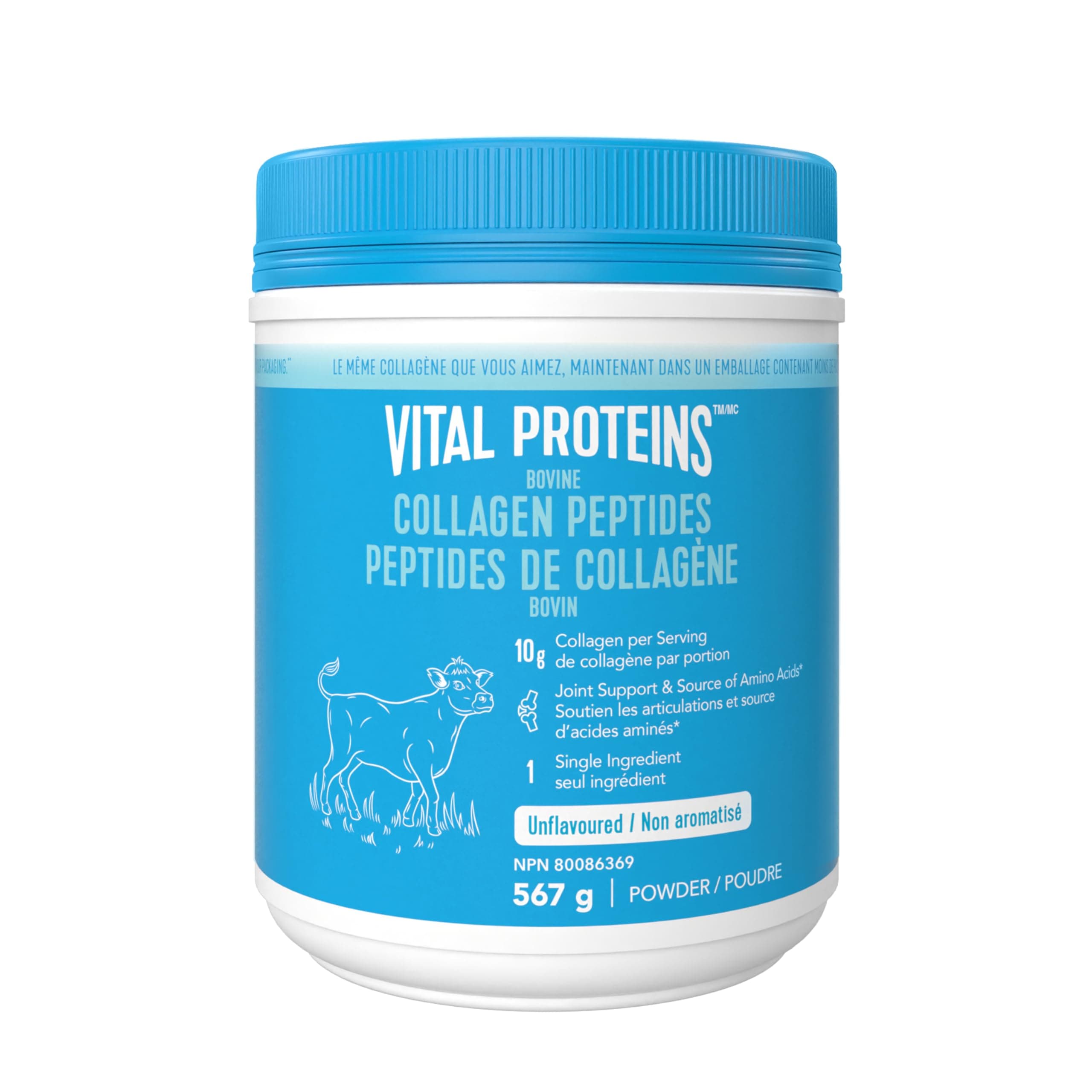 Vital Proteins Unflavoured Collagen Peptides, 567 GR