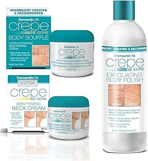 Crepe Be Gone Deluxe Crepe Skin Collection - Includes Crepe Be Gone Souffle, Body Polish & Neck Cream