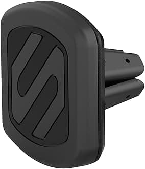 Scosche MagicMount vent2 Black holder - holders compatible with GPS, Mobile phone / Smartphone