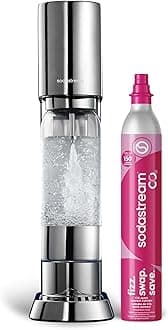 SodaStream Enso Sparkling Water Maker Kit - includes CO2 and Carbonating Bottle