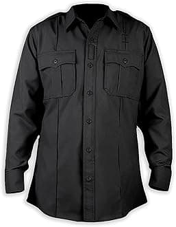 100% Polyester Long Sleeve Zippered Uniform Shirt