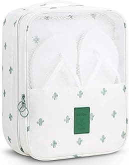 Mossio Shoe Bag Holds 3 Pair of Shoes for Travel and Daily Use Storage Pouch