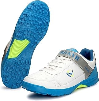 PRO KVH Lightweight Cricket Shoes: Comfort, Grip, and Durability Spikes for Batting, Bowling & Fielding
