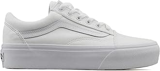 [Vans] トレーナー Old Skool ブルー ホワイト オレンジ 3 UK