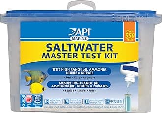 SALTWATER MASTER TEST KIT 550-Test Saltwater Aquarium Water Test Kit
