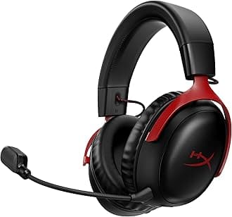 HyperX Cloud III Wireless Gaming Headset Black-Red