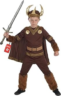 Fun Shack Viking Costume Kids, Boys Viking Costume, World Book Day Costumes for Boys, World Book Day Costumes for Kids