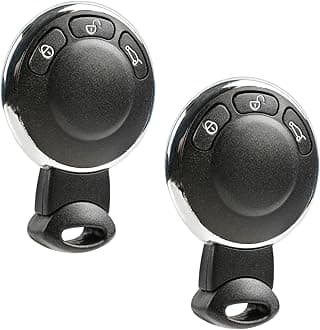 Key Fob fits 2007-2014 Mini Cooper/Mini Cooper Paceman Keyless Entry Remote (KR55WK49333), Set of 2