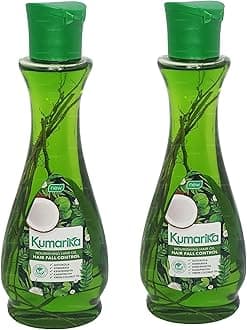 Kumarika Hair Fall Control Hair Oil (Non Sticky, Silky Smooth and Strong Hair for Men and Women) 100ml (Pack of 2)