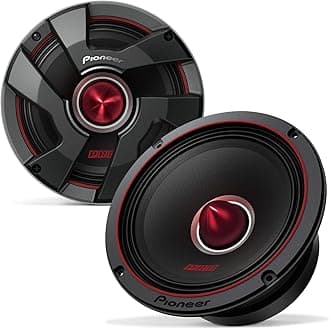 Pioneer TS-M651PRO P.R.O. Series 6-3/4" 500 W Max Power, Blended Pulp Cone, High Efficiency Mid-Bass Driver - PRO Series Component Speaker (Pair)