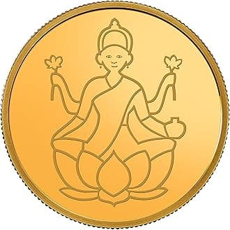 CGR 24K (999+) 0.5gm Goddess Lakshmi BIS Hallmarked Gold Coin