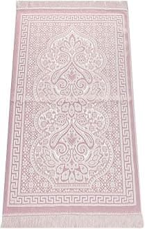 ihvan online, Soft Plush Lux Velvet Muslim Prayer Rug | Janamaz | Sajadah | S...