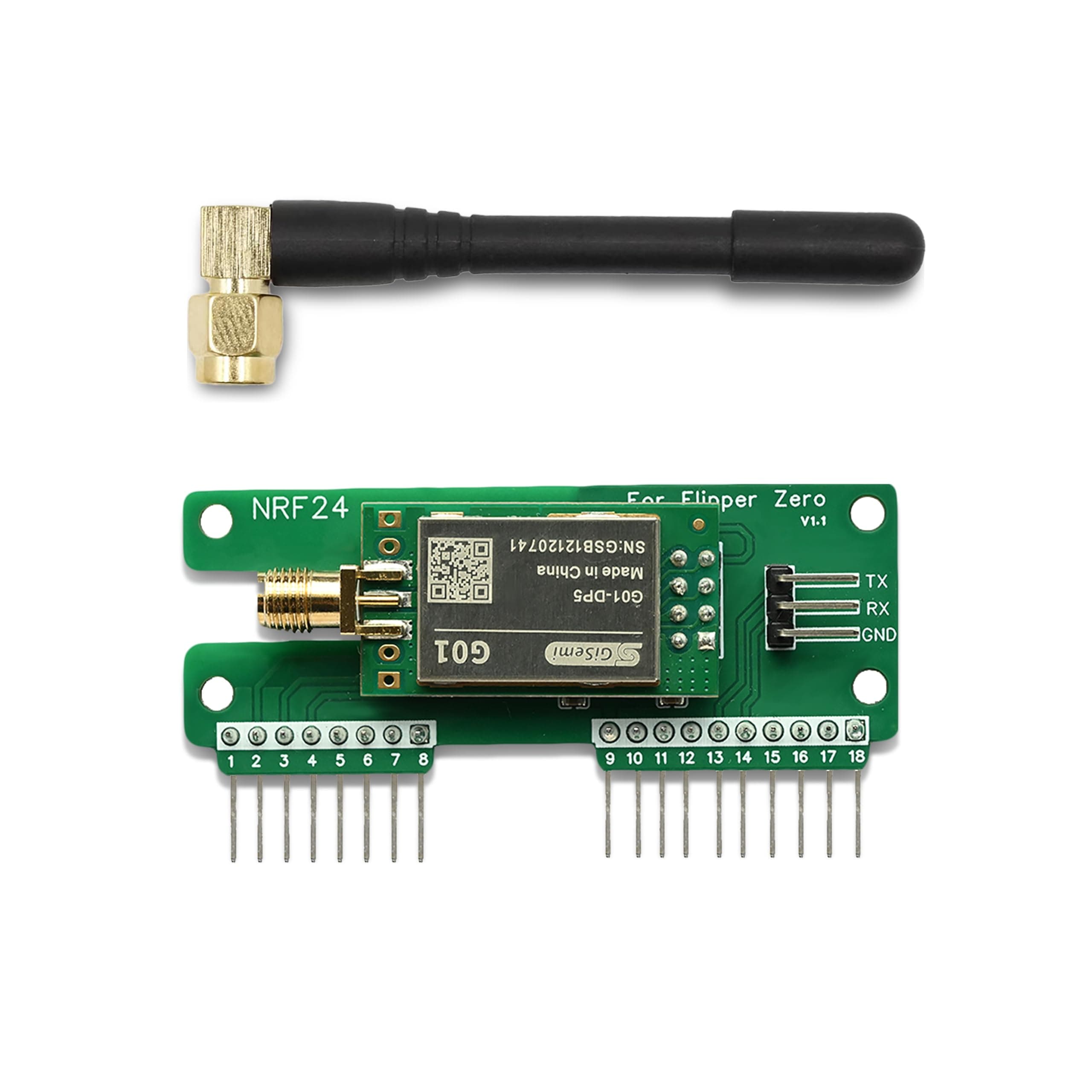 NRF24 Module for Flipper Zero - Based on Si24R1