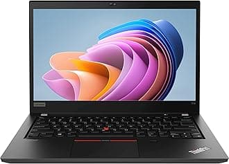 Lenovo Thinkpad T14 (Gen 1) 14'' Laptop, i5 10310U 1.7Ghz, 16GB DDR4, 256GB NVMe SSD, 1080p Full HD, Thunderbolt 3, HDMI, Webcam, Windows 11 Pro (Renewed) Black