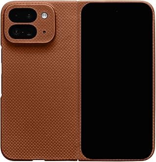 Compatible with Pixel 9 Pro Fold | Coffee | Durable Pixel 9 Pro Fold Phone Case | 0.6mm Thin Aramid Fiber, 10 Grams, Precision Lasercut, Full Camera Protection, Nonslip Matte Finish