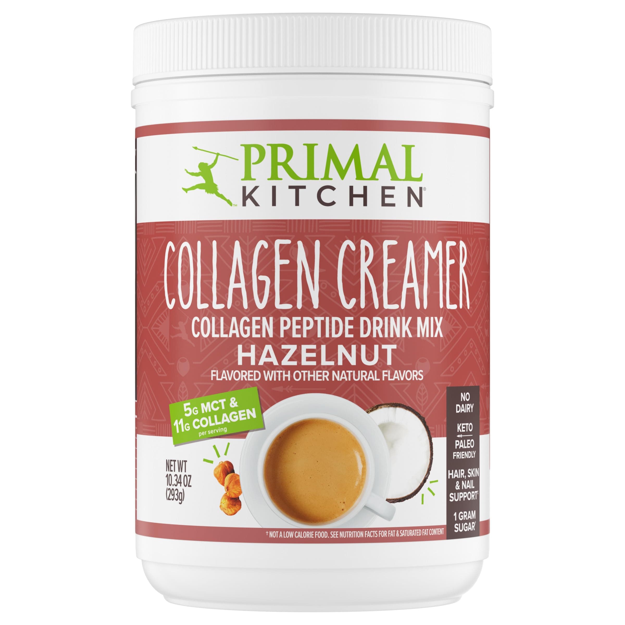 Primal Kitchen Hazelnut Collagen Creamer Powder