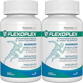 Advanced Bone & Joint Support Formula - Promotes Healthy Joint Function & Offers Natural Relief from Joint Discomfort (Pack of 2)