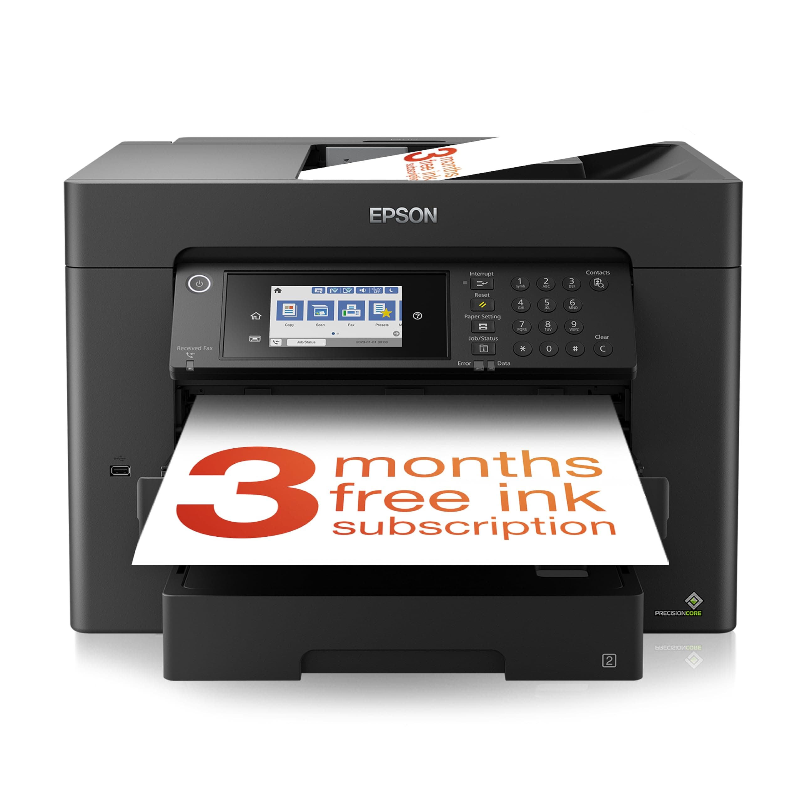 WorkForce WF-7840DTW | A3+ 4-in-1 Printer - Duplex Printing, Scan, Copy, Fax - WiFi Direct - NON UK