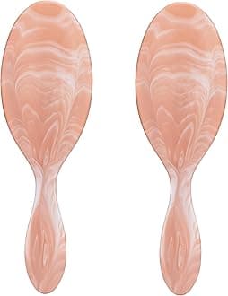 Wet Brush Original Detangler Hair Brush, Pink (Watercolor Waves), Ultra-Soft IntelliFlex Bristles, Detangling Bristles Glide Through Tangles (Wet Dry & Damaged Hair), Women & Men (Pack of 2)