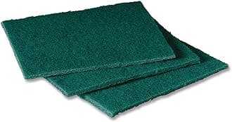 3M Scotch-Brite 105 General Purpose Scouring Pad, 6" Length x 4-1/2" Width, Green (Case of 70) 6" x 9" 048011055423 40
