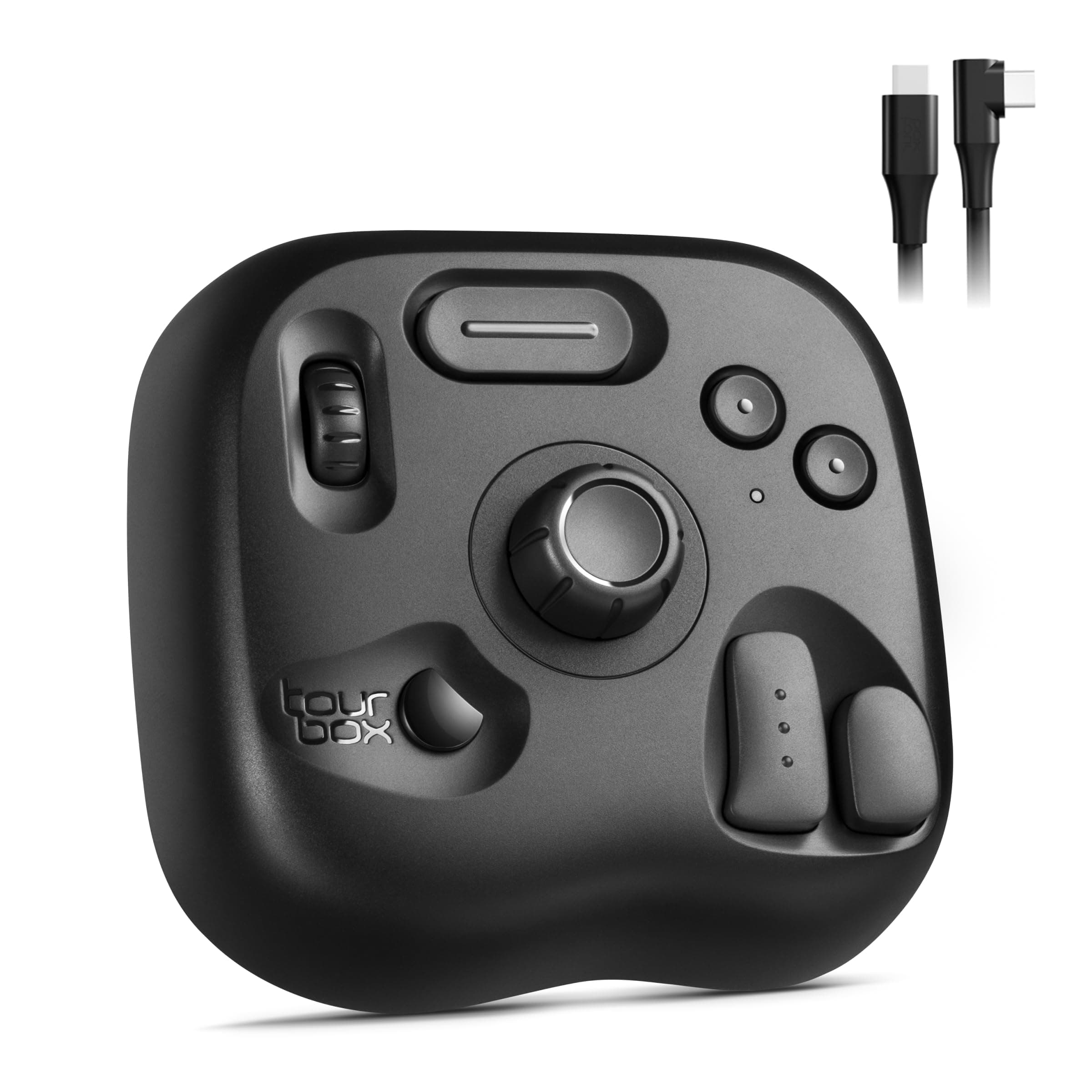 TOUR BOX Lite, Video Editing Macro Pad Colorgrade Comic Concept Art Animation Photoshop Clip Studio Paint DaVinci Resolve Speed Editor Blender Lightroom FCPX Premiere Drawing Tablet Custom Keyboard