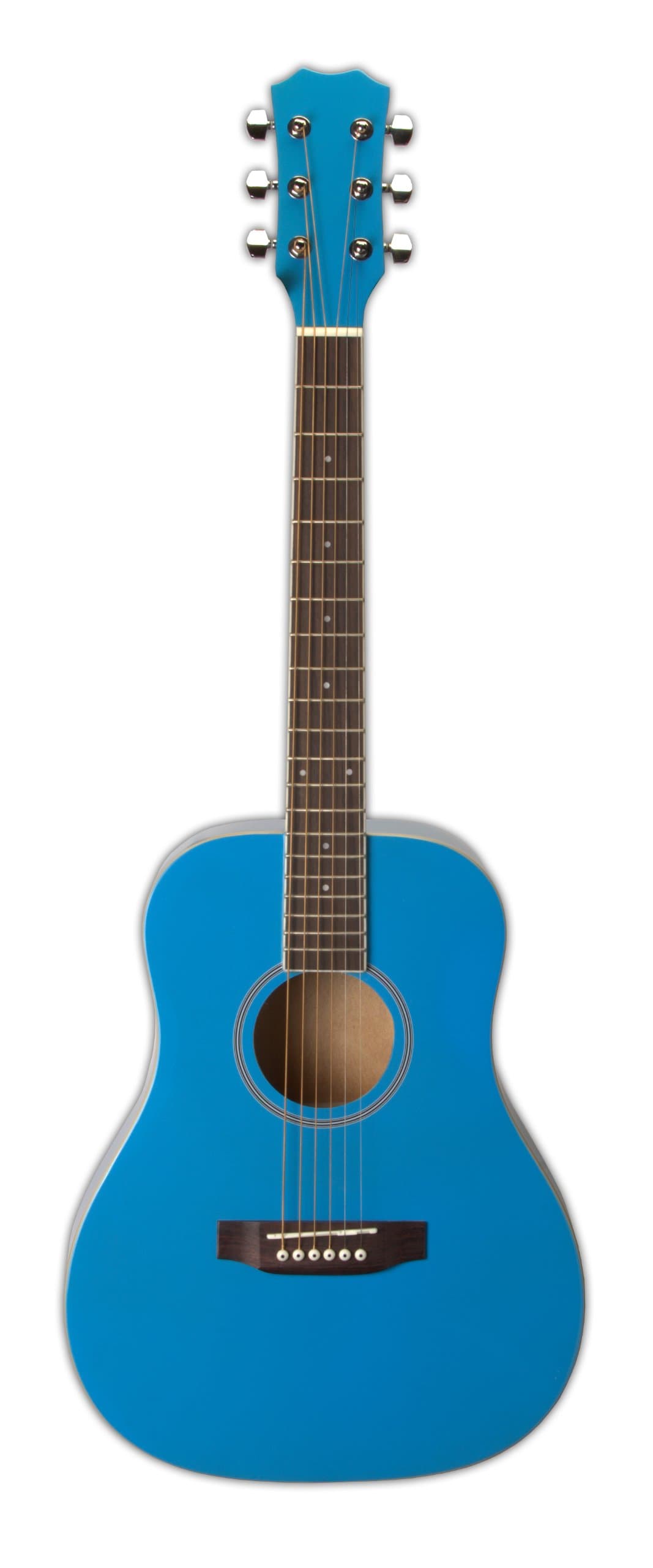 SRMD1 BLU Mini-Dreadnought Acoustic Guitar, Blue