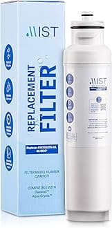 Mist DW2042FR-09 Water Filter Replacement for Daewoo, Refrigerator Water Filter Compatible with DW2042FR, Aqua Crystal DW2042F-09, Kenmore 46-9130. NSF Certified. Daewoo Water filter (1 pack)