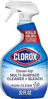 Clean-Up All Purpose Cleaner with Bleach Rain Clean Spray Bottle, Blue