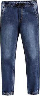 Boy's Slim Fit Mid Rise Stretchable Jogger Jeans
