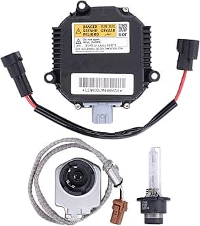 NewYall Xenon HID Headlight Ballast Control Unit with D2S Bulb and Igniter Module for Nissan 350Z 370Z Altima Maxima Murano Rogue for Infiniti EX35 EX37 QX60 QX80 QX70 Q70G37 G35