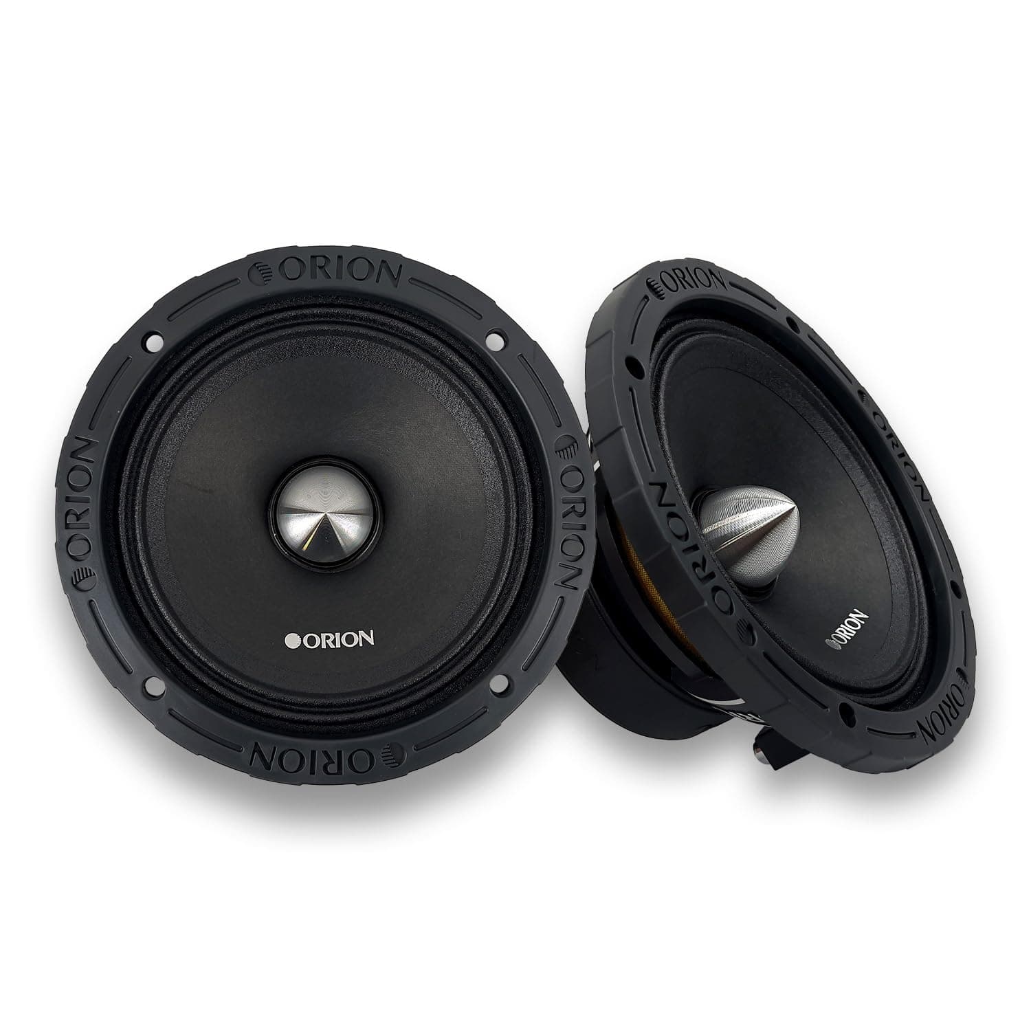 ORION XTR XTX654 High Efficiency 6.5" Mid-Range Bullet Loudspeakers, 1400W Max Power, 350W RMS, 4 Ohm, 1.5" Voice Coil - Pro Car Audio Stereo, Midrange Speakers (Pair)