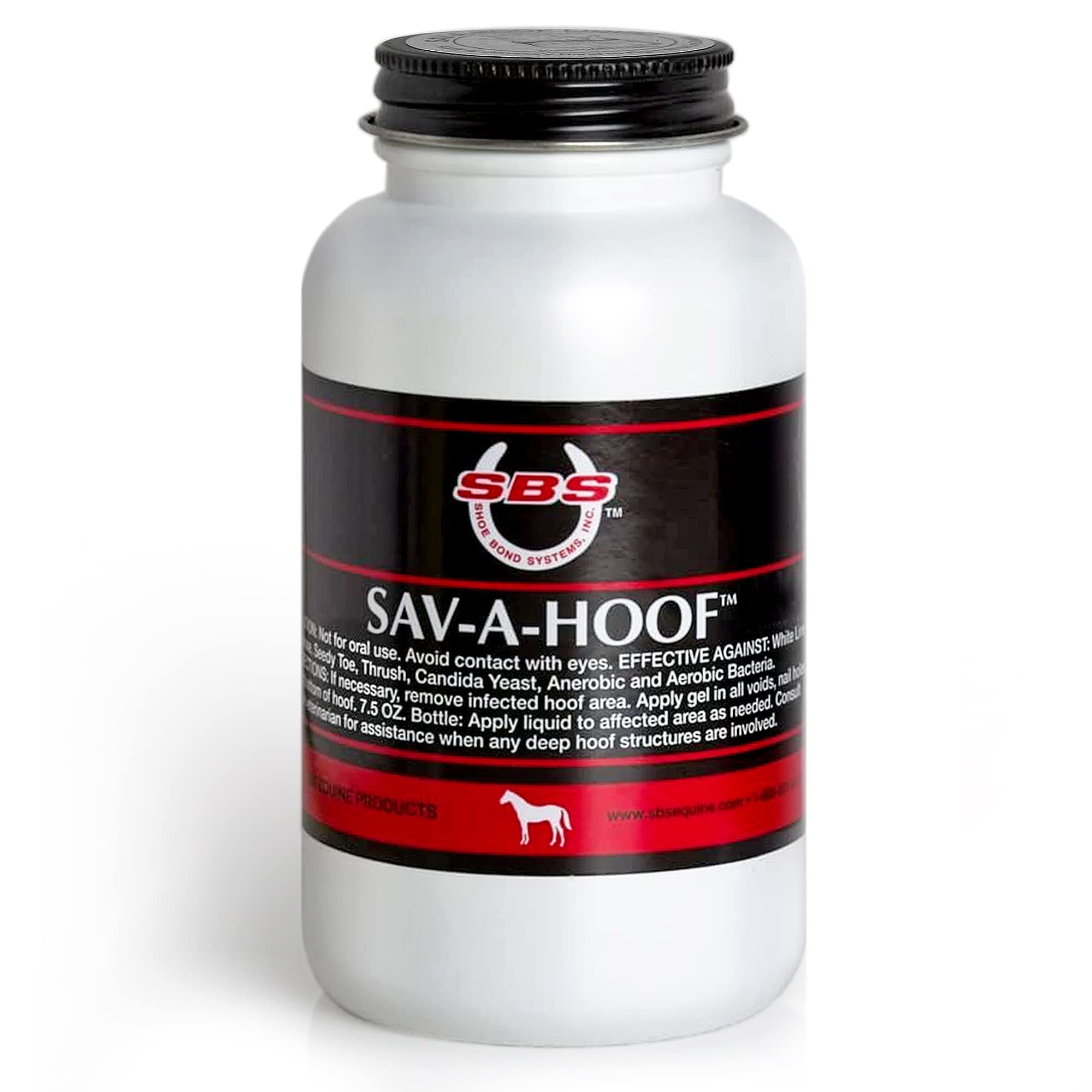 SBS Equine Treatment Against Hoof Illness in Horses | Built-in Dauber Applicator | Treat Entire Hoof (7.5 Fluid Oz)
