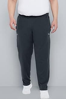 Bigbanana Plus Size Men's Solid Trackpant