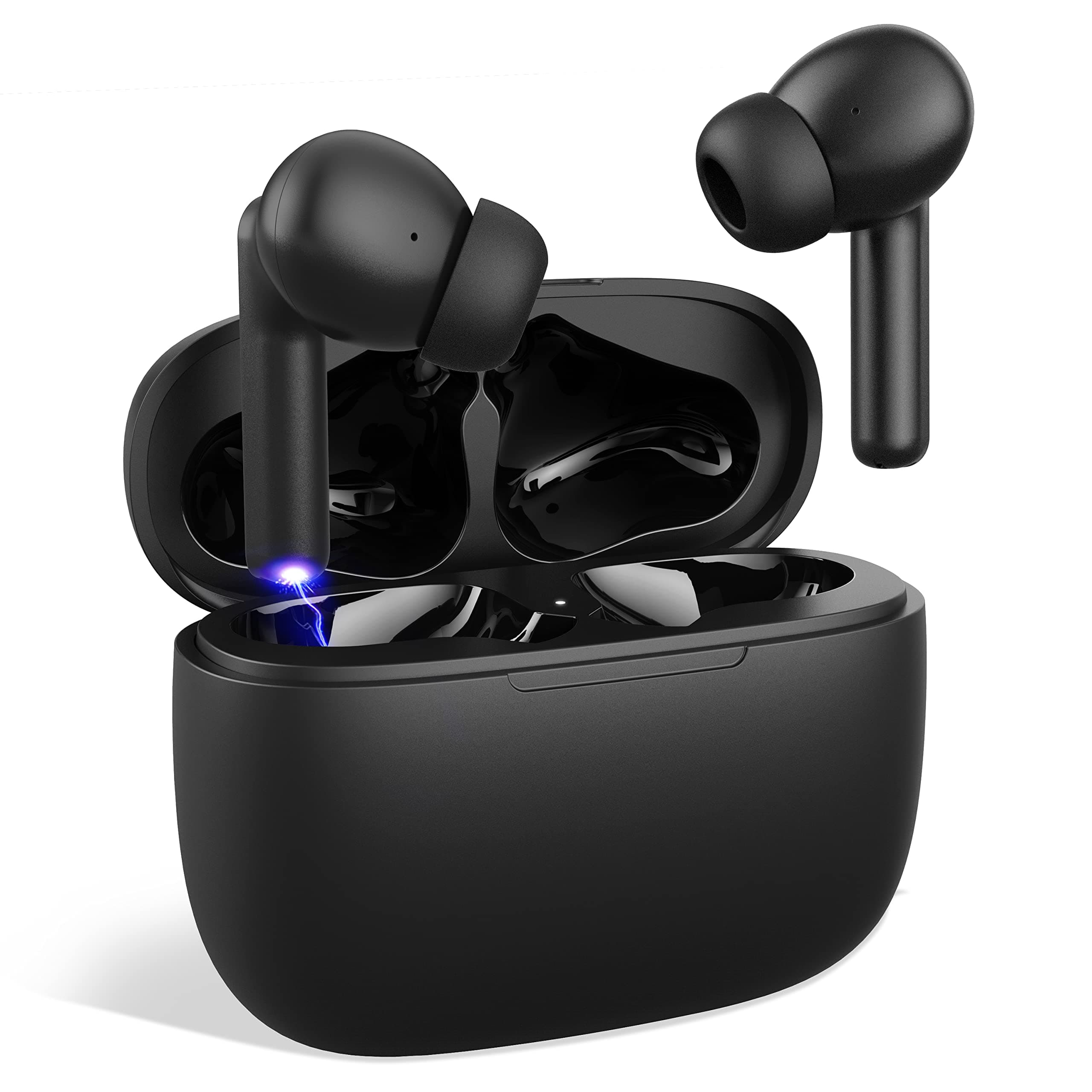 Wireless Earbuds Bluetooth Ear Buds 35H Cycle Playtime with Charging Case Ear Buds Wireless Stereo Earphones for iPhone/Android