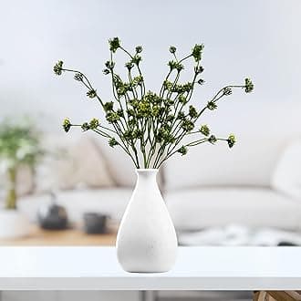 DecoreBugs Pair of Artificial Flower Bunches Garden Stonecrop Plant (Without Pot) (Height 38 cms / 15 Inches) Artificial Flowers, Artificial Flowers for Decoration, Flowers for Decorations