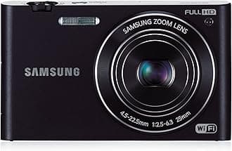 Samsung MV900 Compact Camera 16.3MP CMOS 4608 x 3456pixels Black - Digital Cameras (16.3MP, 4608 x 3456 pixels, CMOS, 5X, Full HD, Black) (Renewed)